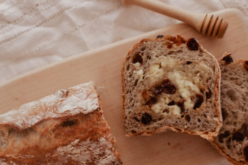 Cinnamon Raisin Honey Bread