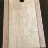 cherry board with walnut strips