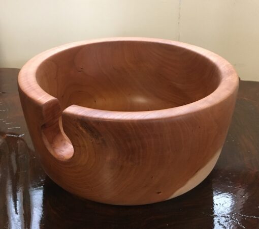 cherry bowl with notch