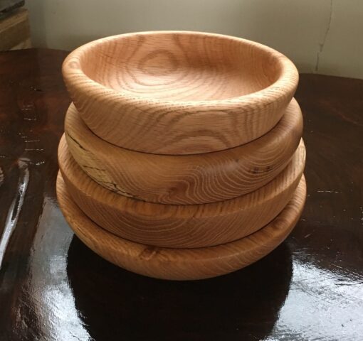 oak bowl set